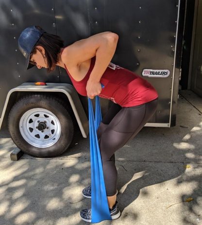 MTY Medium Resistance Band Tricep Pull