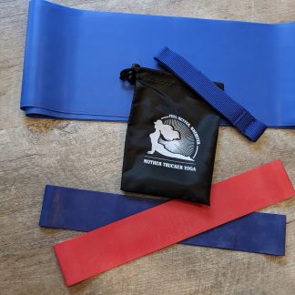 Mother Trucker Yoga Resistance Band Travel Set - Medium