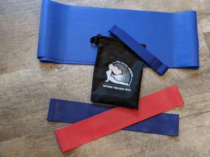 Mother Trucker Yoga Resistance Band Travel Set - Medium