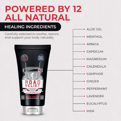 Road Relief Wellness™ Original Aches & Pains Cream - 2 Tubes - Image 5