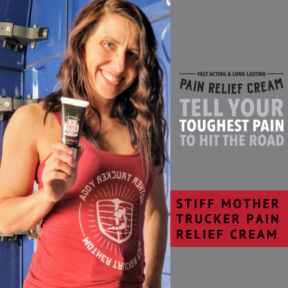 Hope Zvara creator of STIFF Mother Trucker pain relief cream