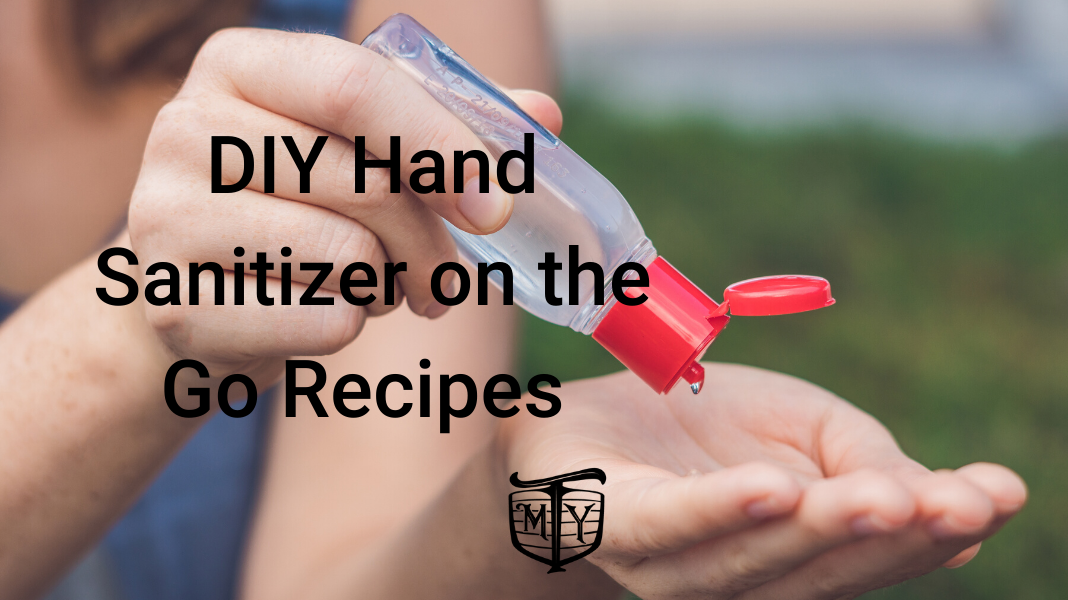 Hand Sanitizer DIY Recipes Mother Trucker Yoga