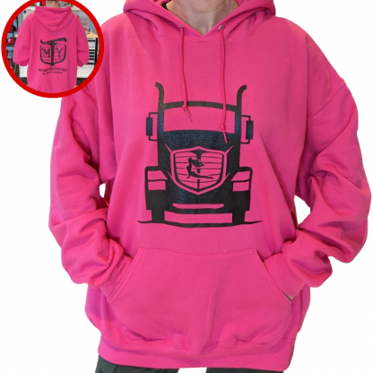 Mother Trucker Yoga Trucker Cozy Hoodie - Image 21