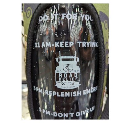 Trucker Camo Army Green 64 oz Water Bottle 4