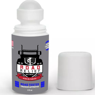 Road Relief Wellness™ Aches & Pains Cooling Roll-On Gel 2 fl. oz