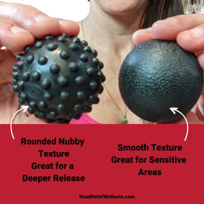 Road Relief Wellness Travel Friendly Self-Massage Balls for Truck Driver Fitness 3