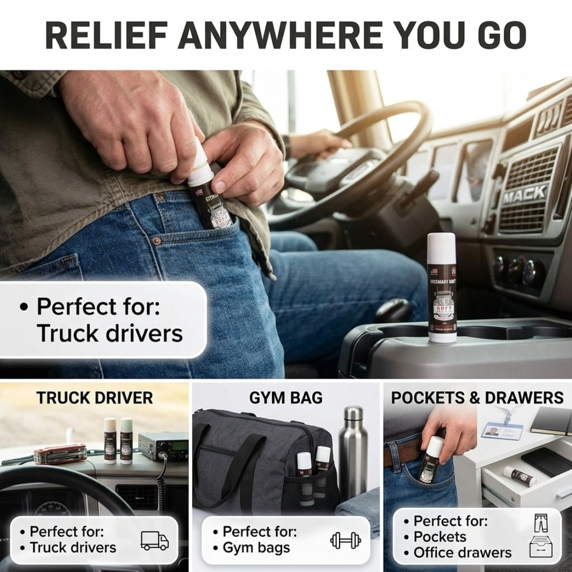 RUFF RELIEF Lips & Fingertips Crack Balm - Rosemary Mint - Image 19