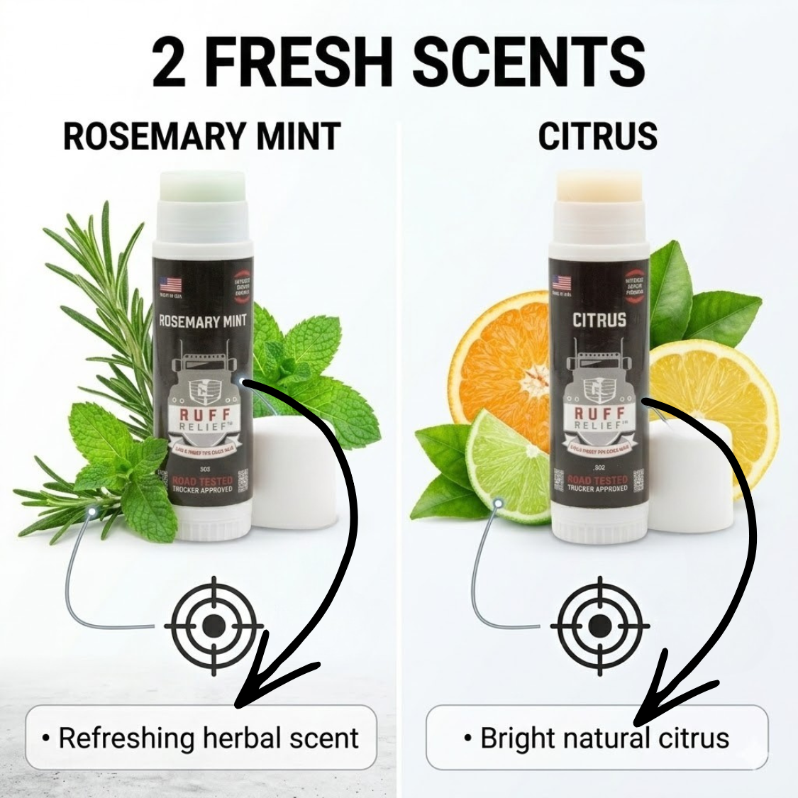 RUFF RELIEF Lips & Fingertips Crack Balm - Rosemary Mint - Image 20