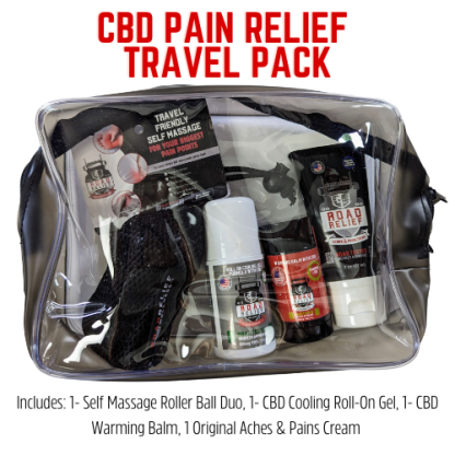 Road Relief Wellness CBD Pain Relief Travel Pack