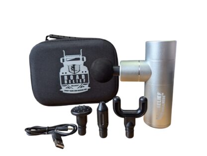 Mini Luxury Travel Massage Gun - SILVER - Generation 1