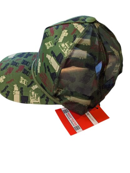 Trucker Camo® Army Green Trucker Hat - Image 4