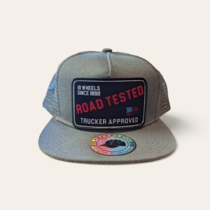 Road Tested Trucker Approved LARGE Patch Hat – For The Long Haul