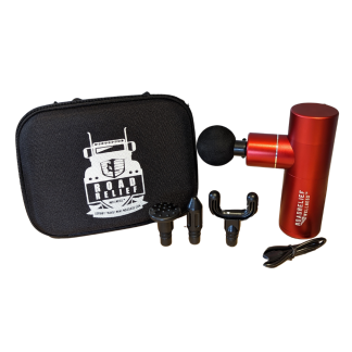 Mini Luxury Travel Massage Gun- RED - Generation 1