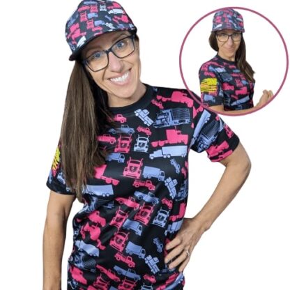 Hot Pink Trucker Camo® Unisex Shirt