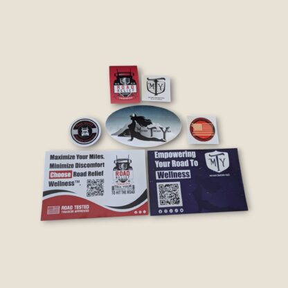 Free Trucking Stickers Pack - Celebrate the Open Road