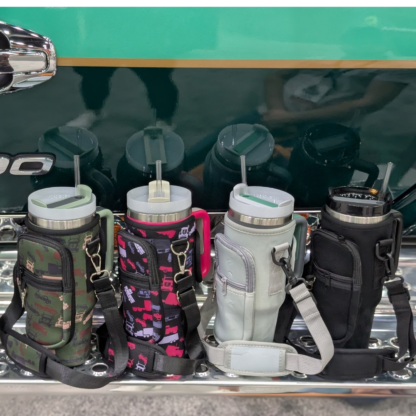 Mother Trucker Yoga 40 oz insulated tumbler with handle