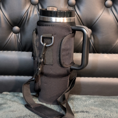 Mother Trucker Yoga 40 oz insulated tumbler with handle