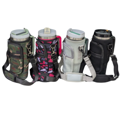 Mother Trucker Yoga 40 oz insulated tumbler with handle