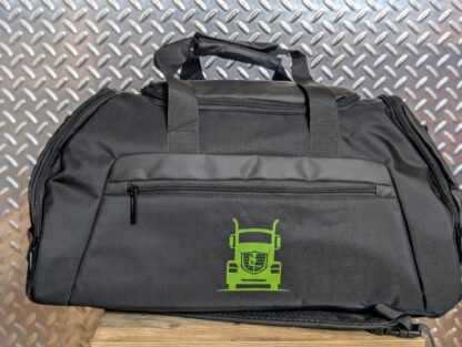 Travel duffel bag for truck drivers