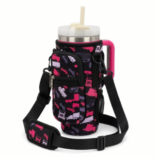 Mother Trucker Yoga 40 oz insulated tumbler with handle