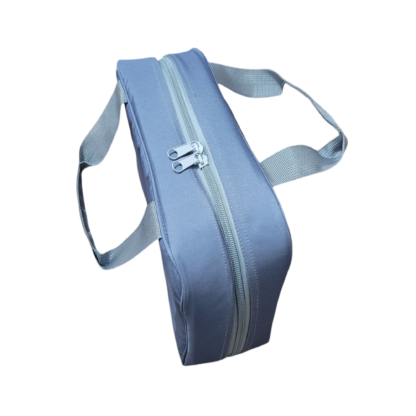 Slate Gray Bathroom Toiletry Tote for Travel & Truck Drivers - Image 3