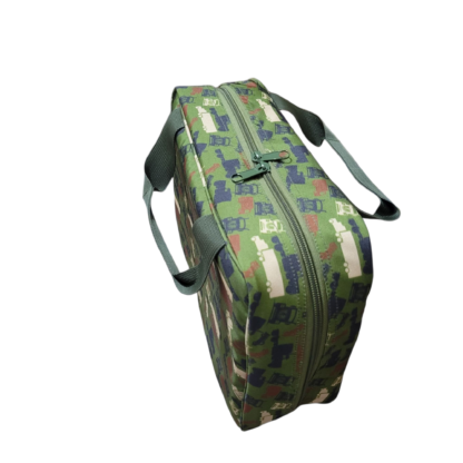 Trucker Camo® Army Green Bathroom Toiletry Tote for Travel & Truck Drivers - Image 4