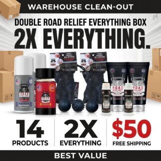 DOUBLE ROAD RELIEF EVERYTHING BOX — $50