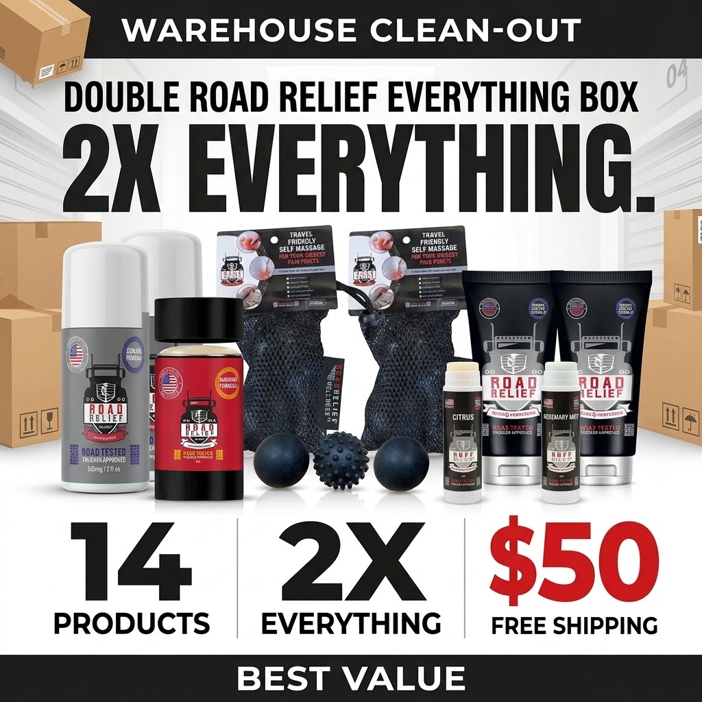 DOUBLE ROAD RELIEF EVERYTHING BOX — $50