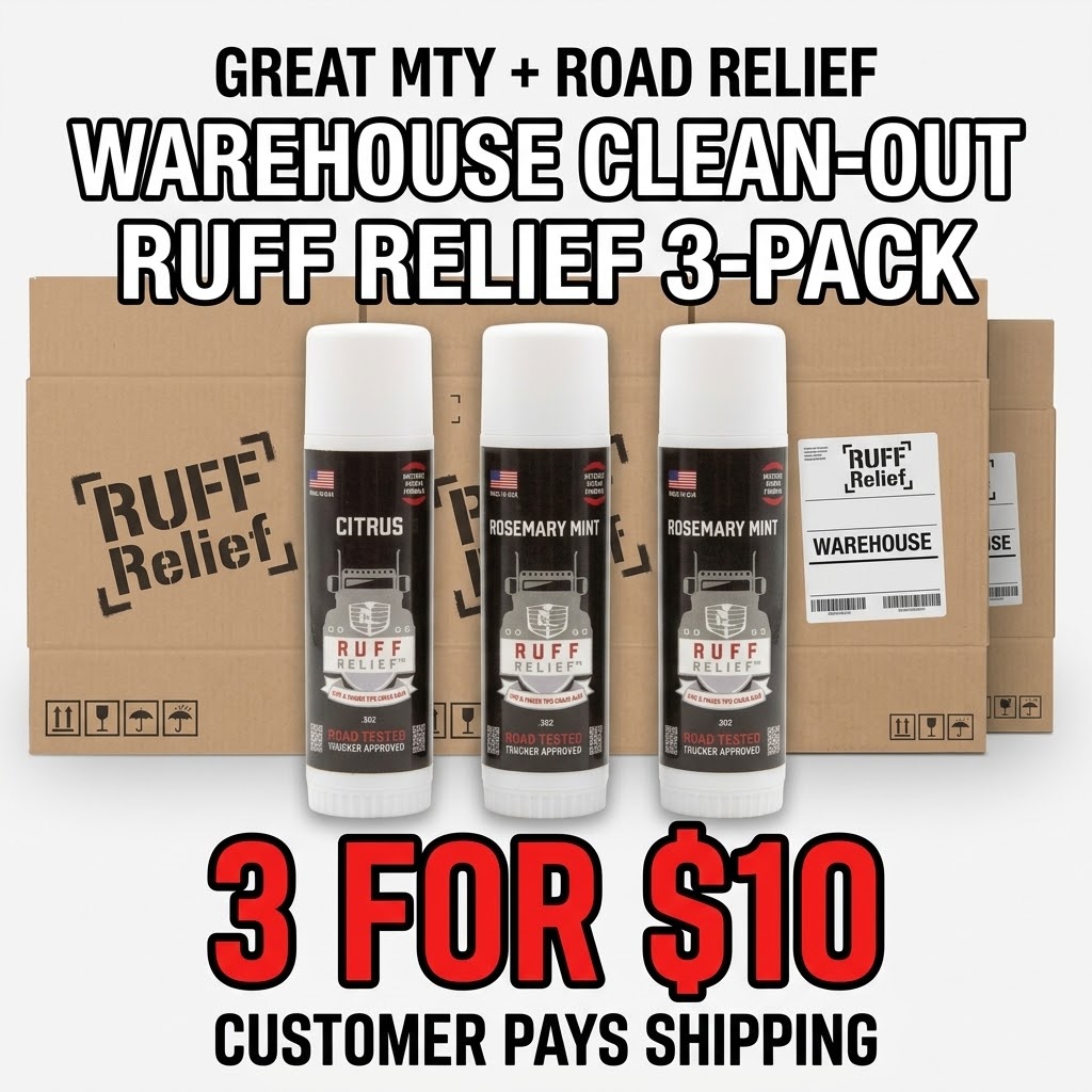 RUFF RELIEF STOCK-UP BUNDLE — 3 FOR $10